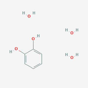 Benzene-1,2-diol;trihydrate