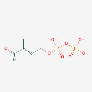 [(3-Methyl-4-oxobut-2-enoxy)-oxidophosphoryl] phosphate