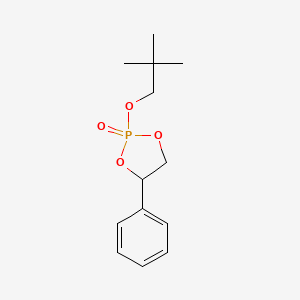 2-(2,2-Dimethylpropoxy)-4-phenyl-1,3,2lambda~5~-dioxaphospholan-2-one