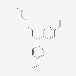 molecular formula C23H28Si B14256410 CID 78062410 