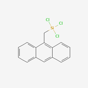 [(Anthracen-9-yl)methyl](trichloro)silane