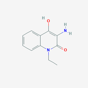 3-Amino-1-ethyl-4-hydroxyquinolin-2(1H)-one