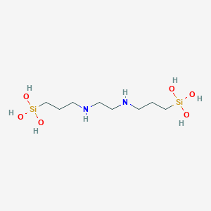 molecular formula C8H24N2O6Si2 B14256458 5,8-Diaza-1,12-disiladodecane-1,1,1,12,12,12-hexol CAS No. 479668-29-6