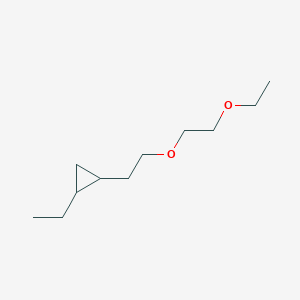 1-[2-(2-Ethoxyethoxy)ethyl]-2-ethylcyclopropane