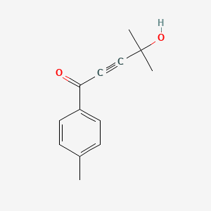 4-Hydroxy-4-methyl-1-(4-methylphenyl)pent-2-yn-1-one