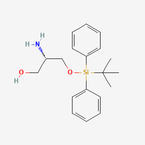 (2S)-2-Amino-3-{[tert-butyl(diphenyl)silyl]oxy}propan-1-ol