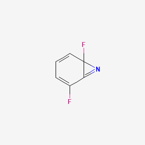 7-Azabicyclo[4.1.0]hepta-2,4,6-triene, 1,5-difluoro-