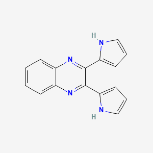 Quinoxaline, 2,3-di-1H-pyrrol-2-yl-