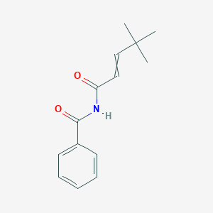 N-(4,4-dimethylpent-2-enoyl)benzamide