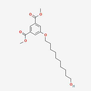 Dimethyl 5-[(10-hydroxydecyl)oxy]benzene-1,3-dicarboxylate