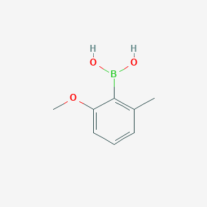 molecular formula C8H11BO3 B1425673 (2-Methoxy-6-methylphenyl)boronic acid CAS No. 1567218-43-2