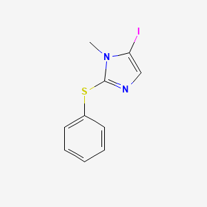 5-Iodo-1-methyl-2-(phenylsulfanyl)-1H-imidazole