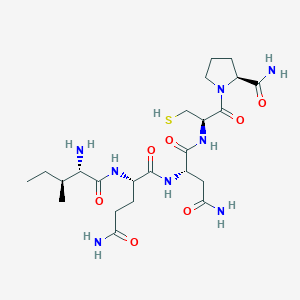 L-Prolinamide, L-isoleucyl-L-glutaminyl-L-asparaginyl-L-cysteinyl-