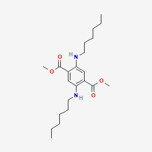 Dimethyl 2,5-bis(hexylamino)benzene-1,4-dicarboxylate