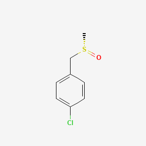 1-Chloro-4-{[(S)-methanesulfinyl]methyl}benzene