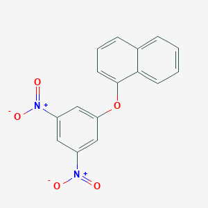 molecular formula C16H10N2O5 B14256870 1-(3,5-Dinitrophenoxy)naphthalene CAS No. 185469-02-7