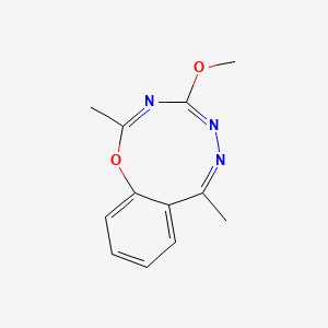 (2Z,4E,6Z)-4-Methoxy-2,7-dimethyl-1,3,5,6-benzoxatriazonine