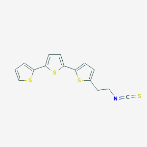 2-(2-isothiocyanatoethyl)-5-(5-thiophen-2-ylthiophen-2-yl)thiophene