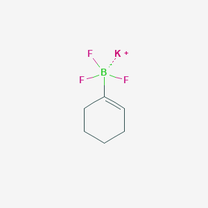 molecular formula C6H9BF3K B1425691 环己-1-烯-1-基三氟硼酸钾 CAS No. 1186667-20-8