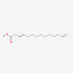 Tetradeca-3,13-dienoic acid