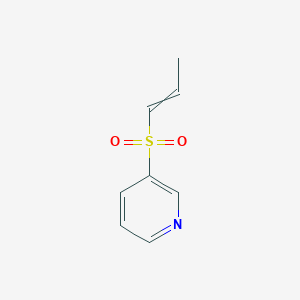 3-(Prop-1-ene-1-sulfonyl)pyridine