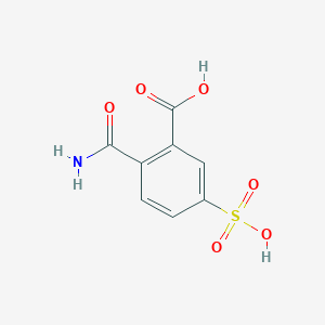 2-Carbamoyl-5-sulfobenzoic acid