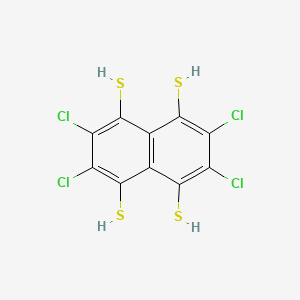 2,3,6,7-Tetrachloronaphthalene-1,4,5,8-tetrathiol