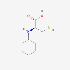 (2S)-2-(cyclohexylamino)-3-sulfanylpropanoic acid