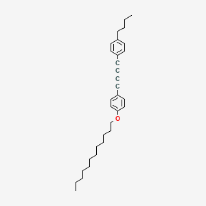 1-Butyl-4-{4-[4-(dodecyloxy)phenyl]buta-1,3-diyn-1-yl}benzene