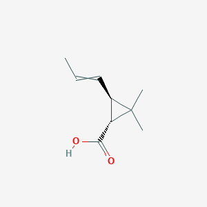 (1R,3R)-2,2-Dimethyl-3-(prop-1-en-1-yl)cyclopropane-1-carboxylic acid