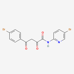 Benzenebutanamide, 4-bromo-N-(5-bromo-2-pyridinyl)-alpha,gamma-dioxo-