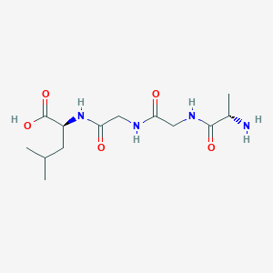 L-Alanylglycylglycyl-L-leucine