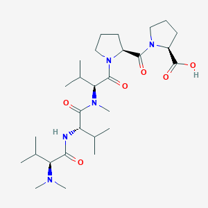 L-Proline, N,N-dimethyl-L-valyl-L-valyl-N-methyl-L-valyl-L-prolyl-