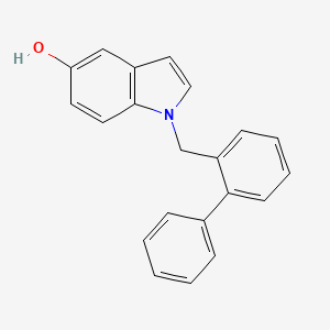 1-[([1,1'-Biphenyl]-2-yl)methyl]-1H-indol-5-ol