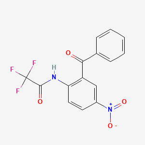 2-(Trifluoroacetylamino)-5-nitrobenzophenone