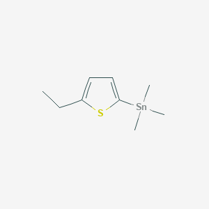 (5-Ethylthiophen-2-yl)(trimethyl)stannane