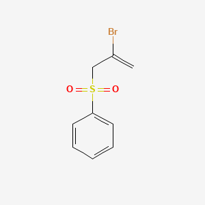 Benzene, [(2-bromo-2-propenyl)sulfonyl]-