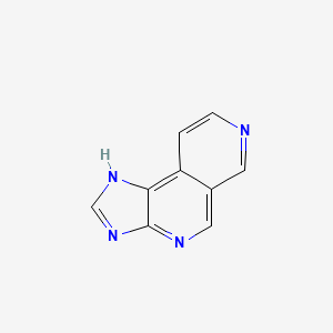 molecular formula C9H6N4 B14257450 1h-Imidazo[4,5-c][2,7]naphthyridine CAS No. 257285-76-0