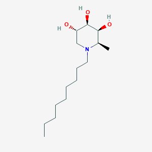 3,4,5-Piperidinetriol, 2-methyl-1-nonyl-, (2R,3S,4R,5S)-