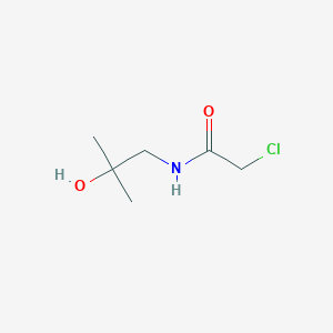molecular formula C6H12ClNO2 B1425748 2-氯-N-(2-羟基-2-甲基丙基)乙酰胺 CAS No. 1477831-75-6