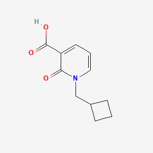 B1425762 1-(Cyclobutylmethyl)-2-oxo-1,2-dihydropyridine-3-carboxylic acid CAS No. 1483764-25-5