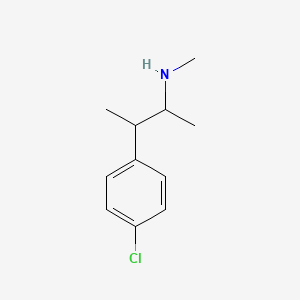 molecular formula C11H16ClN B1425772 [3-(4-氯苯基)丁-2-基](甲基)胺 CAS No. 21900-14-1