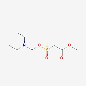 [(Diethylamino)methoxy](2-methoxy-2-oxoethyl)oxophosphanium