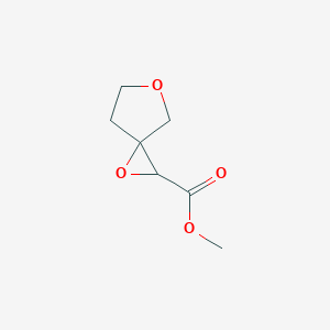 B1425807 Methyl 1,5-dioxaspiro[2.4]heptane-2-carboxylate CAS No. 1472039-40-9