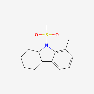 9-(Methanesulfonyl)-8-methyl-2,3,4,4a,9,9a-hexahydro-1H-carbazole