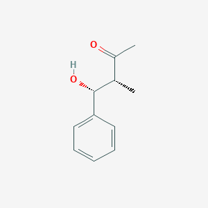 2-Butanone, 4-hydroxy-3-methyl-4-phenyl-, (3R,4R)-