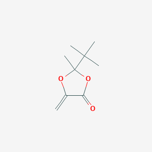 1,3-Dioxolan-4-one, 2-(1,1-dimethylethyl)-2-methyl-5-methylene-