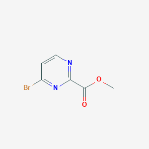 molecular formula C6H5BrN2O2 B1425827 4-溴嘧啶-2-甲酸甲酯 CAS No. 1206250-40-9
