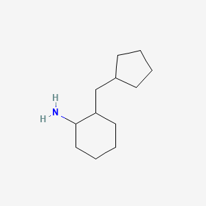 B1425834 2-(Cyclopentylmethyl)cyclohexan-1-amine CAS No. 1247406-30-9