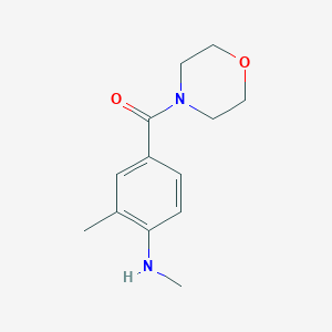 molecular formula C13H18N2O2 B1425836 N,2-二甲基-4-(吗啉-4-羰基)苯胺 CAS No. 1272831-17-0
